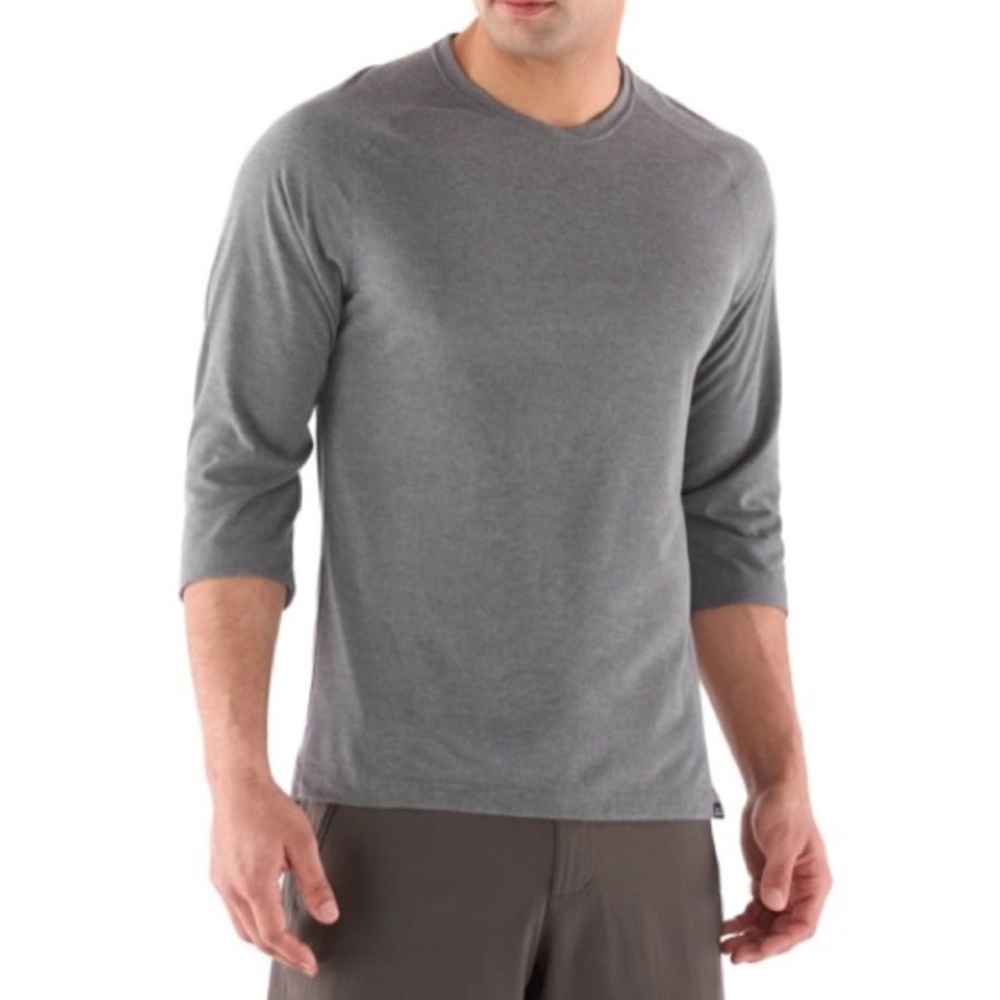 Patagonia Nine Trails Mountain Bike Crewneck Jersey; Hidden Pocket - Mens Small